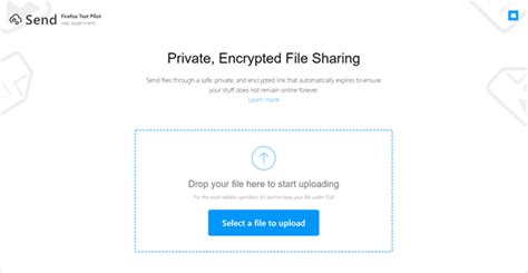 Upload files for free.